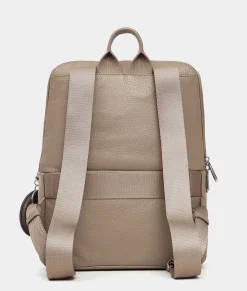 New Mandarina Duck MELLOW LEATHER Backpack WarmTaupe