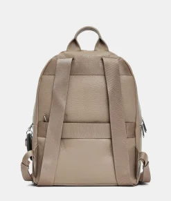Sale Mandarina Duck MELLOW LEATHER Backpack WarmTaupe