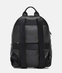 Hot Mandarina Duck MELLOW LEATHER Backpack Nero
