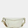 Discount Mandarina Duck MELLOW LEATHER Belt Bag Almond
