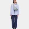 Online Mandarina Duck MELLOW LEATHER Belt Bag IcebergGreen