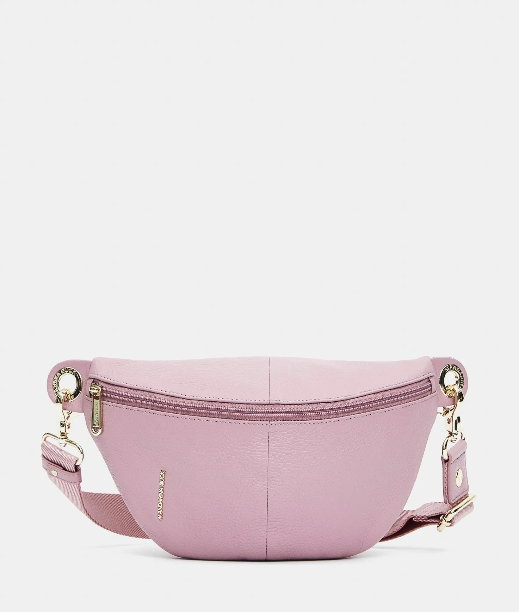 Sale Mandarina Duck MELLOW LEATHER Belt Bag LilacRose