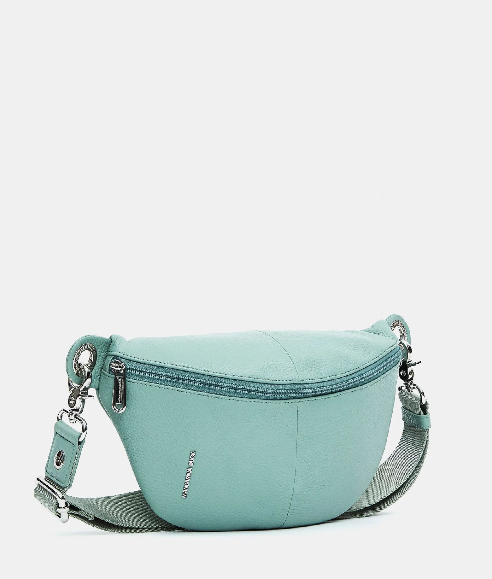 Online Mandarina Duck MELLOW LEATHER Belt Bag IcebergGreen