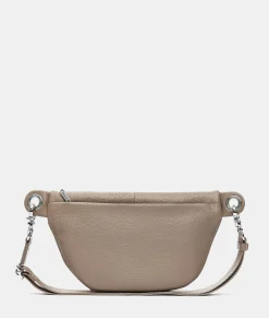 Hot Mandarina Duck MELLOW LEATHER Belt Bag WarmTaupe
