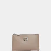 Hot Mandarina Duck MELLOW LEATHER Card Holder WarmTaupe