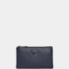 Best Mandarina Duck MELLOW LEATHER Card Holder DressBlue