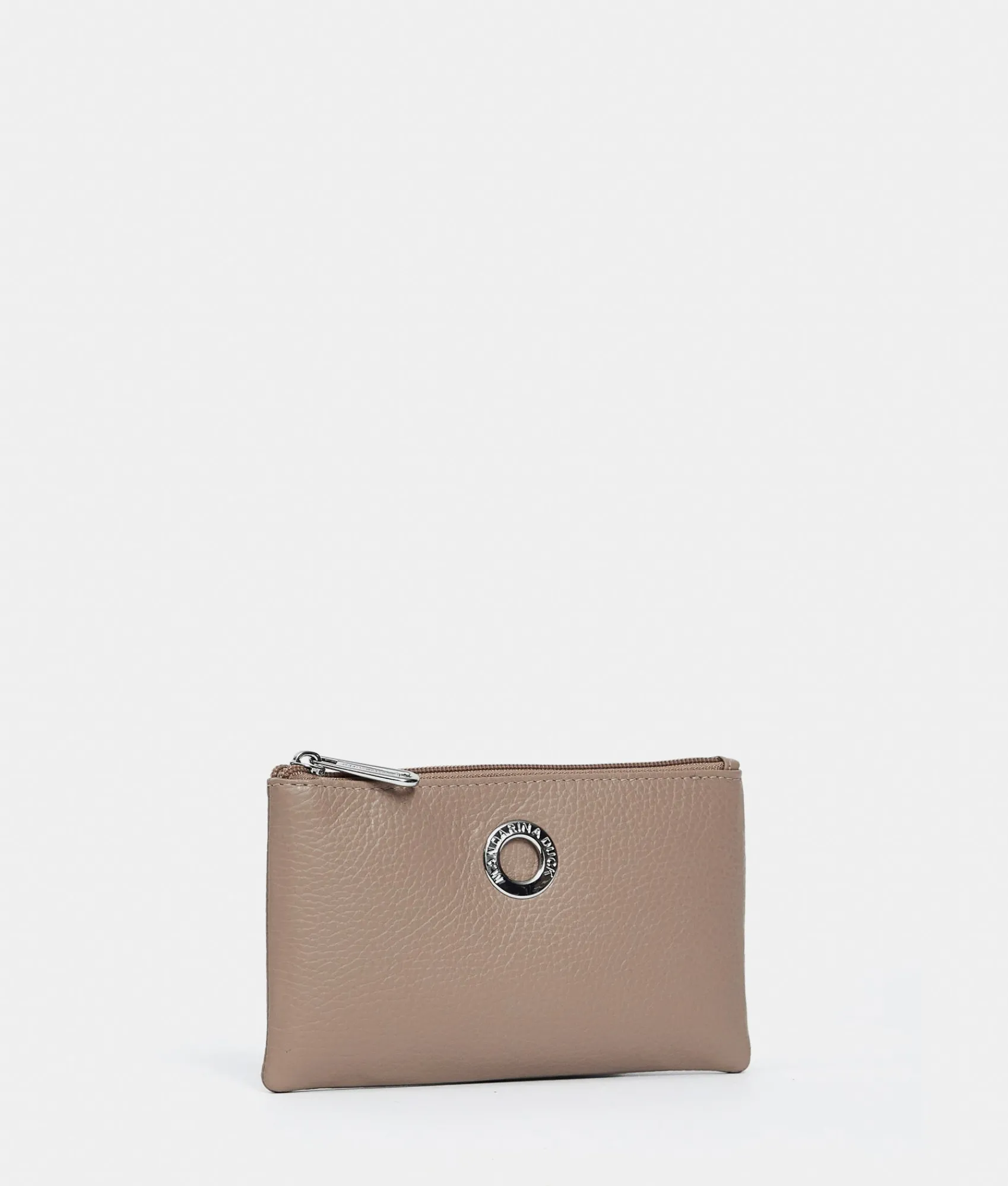 Hot Mandarina Duck MELLOW LEATHER Card Holder WarmTaupe