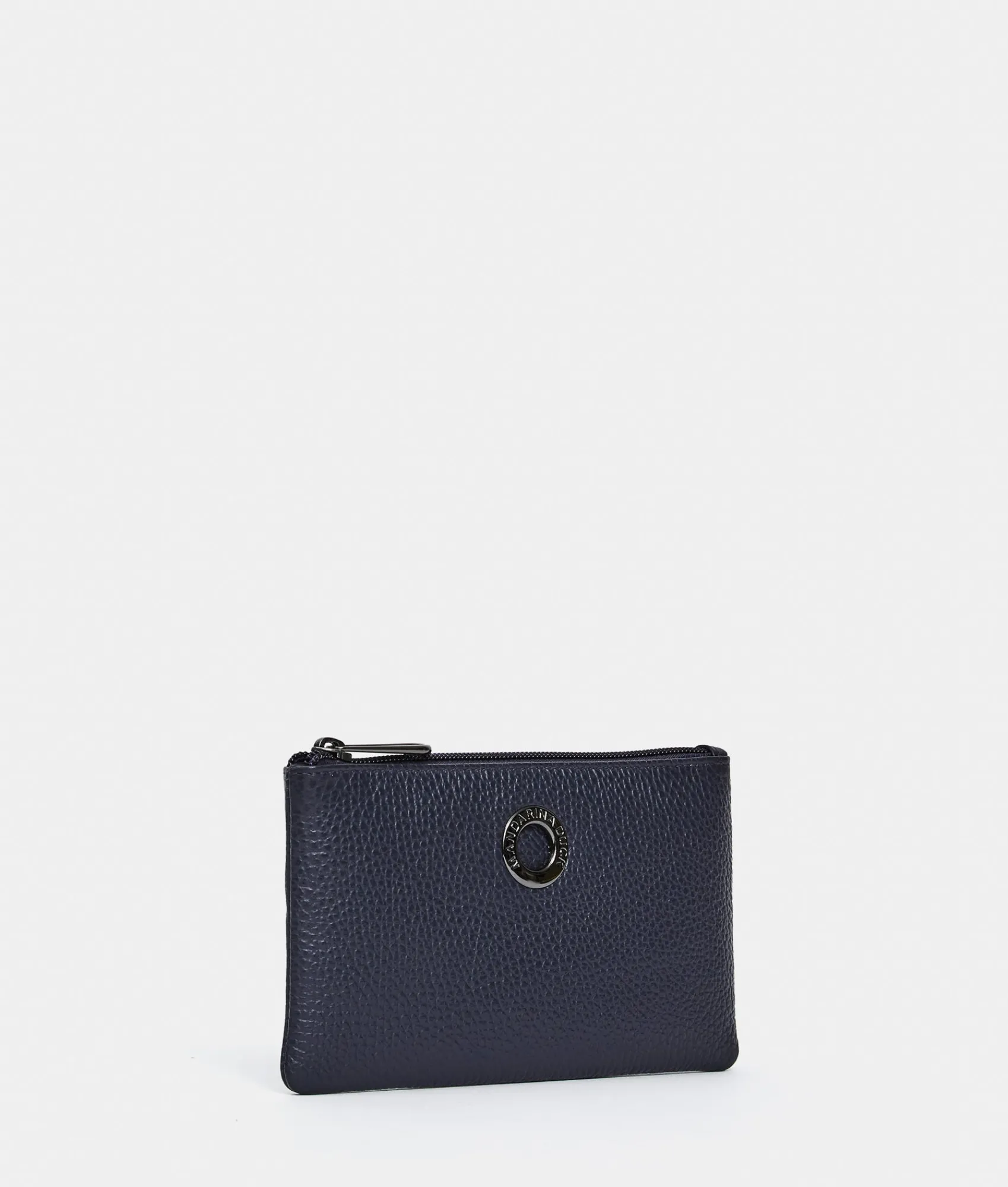 Best Mandarina Duck MELLOW LEATHER Card Holder DressBlue