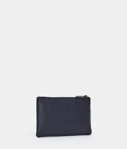 Best Mandarina Duck MELLOW LEATHER Card Holder DressBlue
