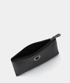 New Mandarina Duck MELLOW LEATHER Card Holder Nero