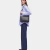 Outlet Mandarina Duck MELLOW LEATHER Large Triple Pochette Nero