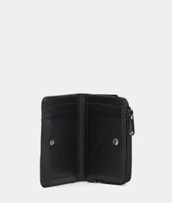 New Mandarina Duck MELLOW LEATHER Leather Wallet Nero
