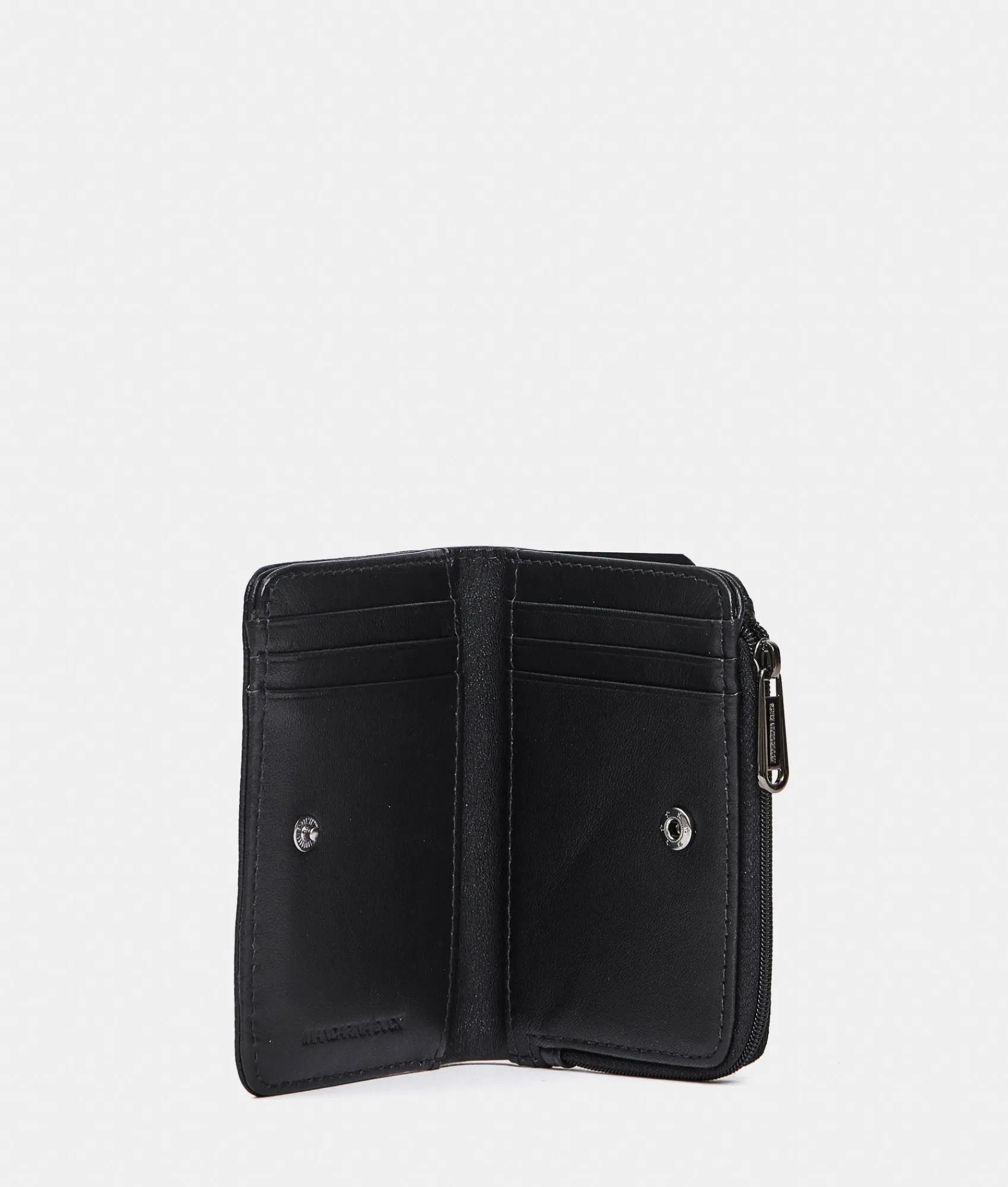 New Mandarina Duck MELLOW LEATHER Leather Wallet Nero
