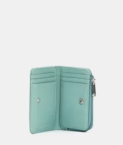 Clearance Mandarina Duck MELLOW LEATHER Leather Wallet IcebergGreen