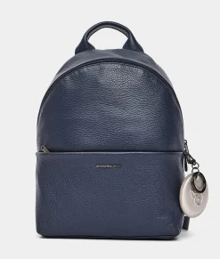 Discount Mandarina Duck MELLOW LEATHER Medium Backpack DressBlue