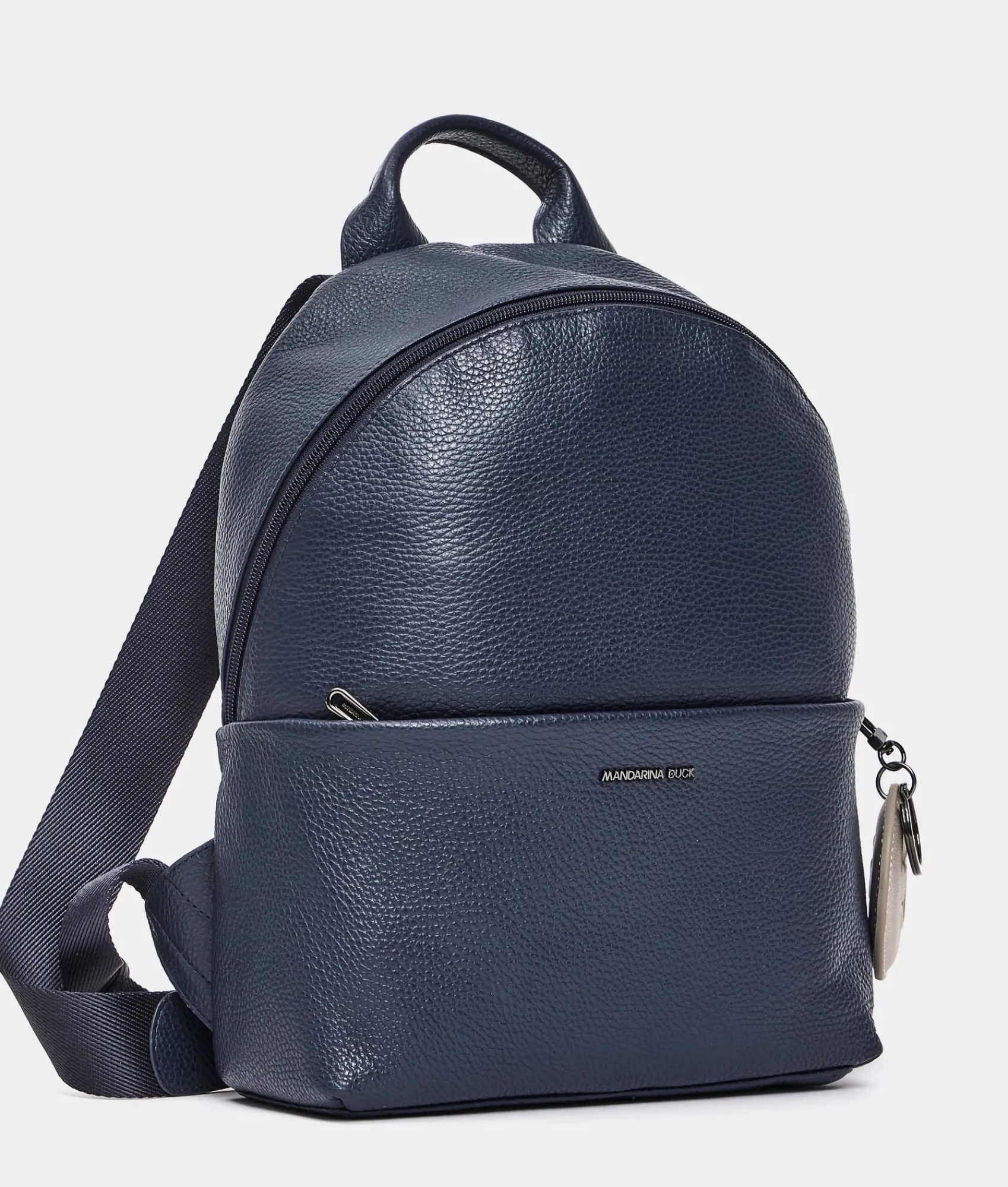 Discount Mandarina Duck MELLOW LEATHER Medium Backpack DressBlue