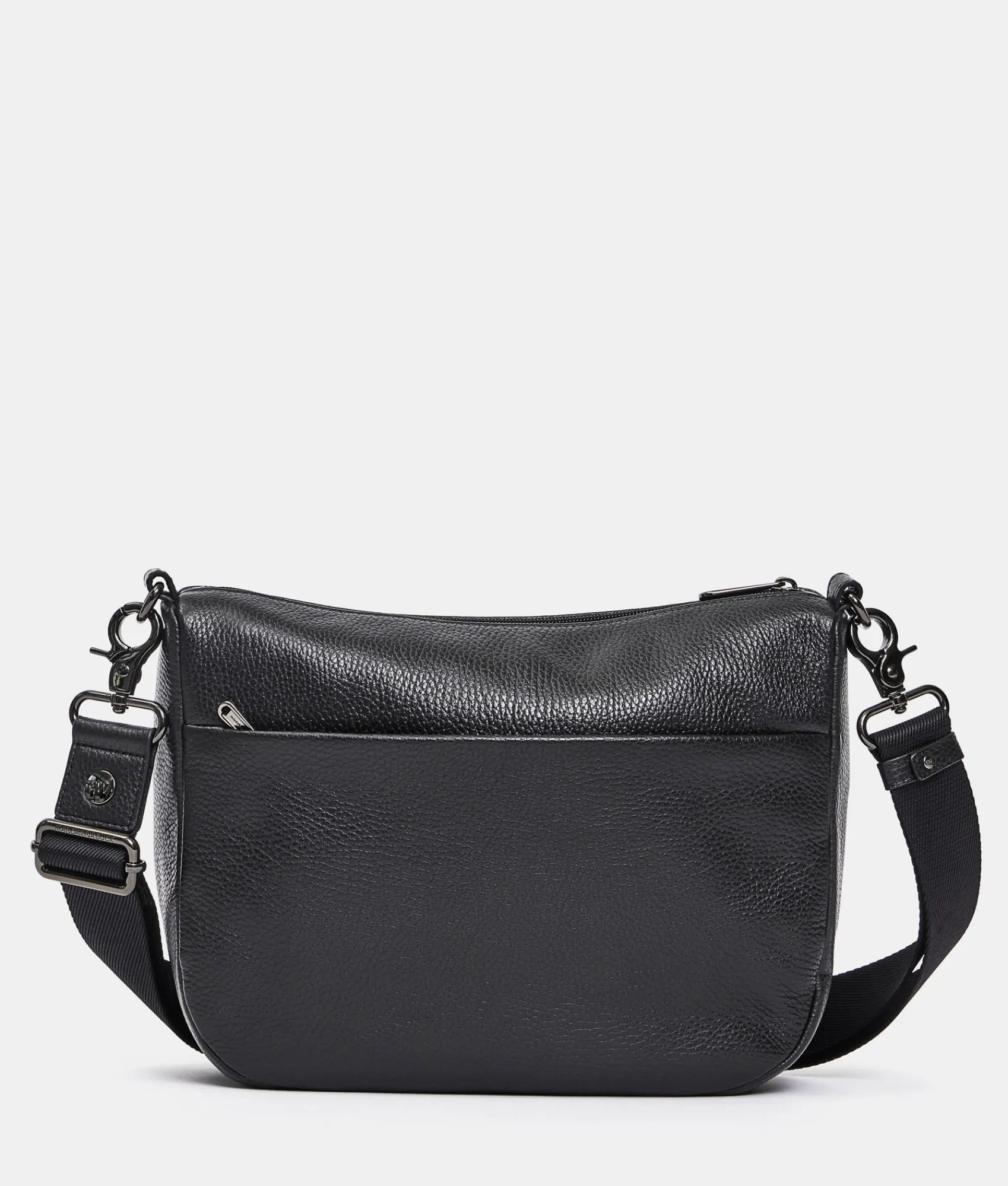 Outlet Mandarina Duck MELLOW LEATHER Medium Crossbody Bag Nero