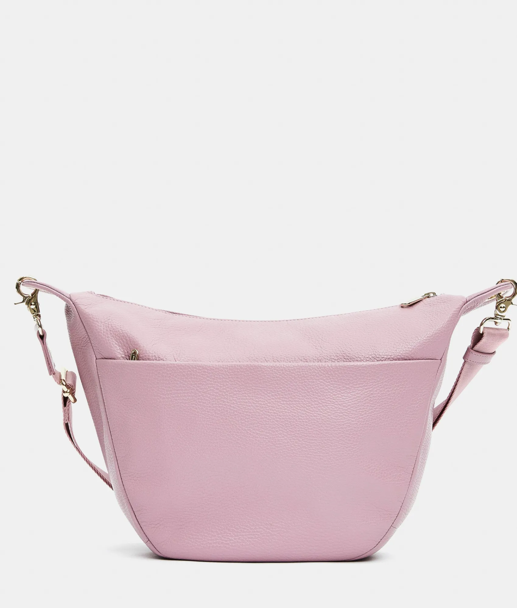 Hot Mandarina Duck MELLOW LEATHER Medium Hobo LilacRose