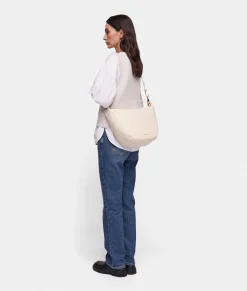 Online Mandarina Duck MELLOW LEATHER Medium Hobo Almond