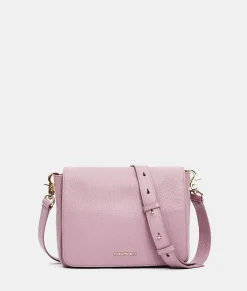 Sale Mandarina Duck MELLOW LEATHER Mellow Leather Shoulder Bag LilacRose