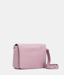Sale Mandarina Duck MELLOW LEATHER Mellow Leather Shoulder Bag LilacRose