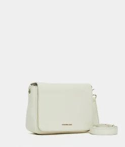 Best Mandarina Duck MELLOW LEATHER Mellow Leather Shoulder Bag Almond