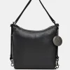 Discount Mandarina Duck MELLOW LEATHER Shoulder Bag Nero