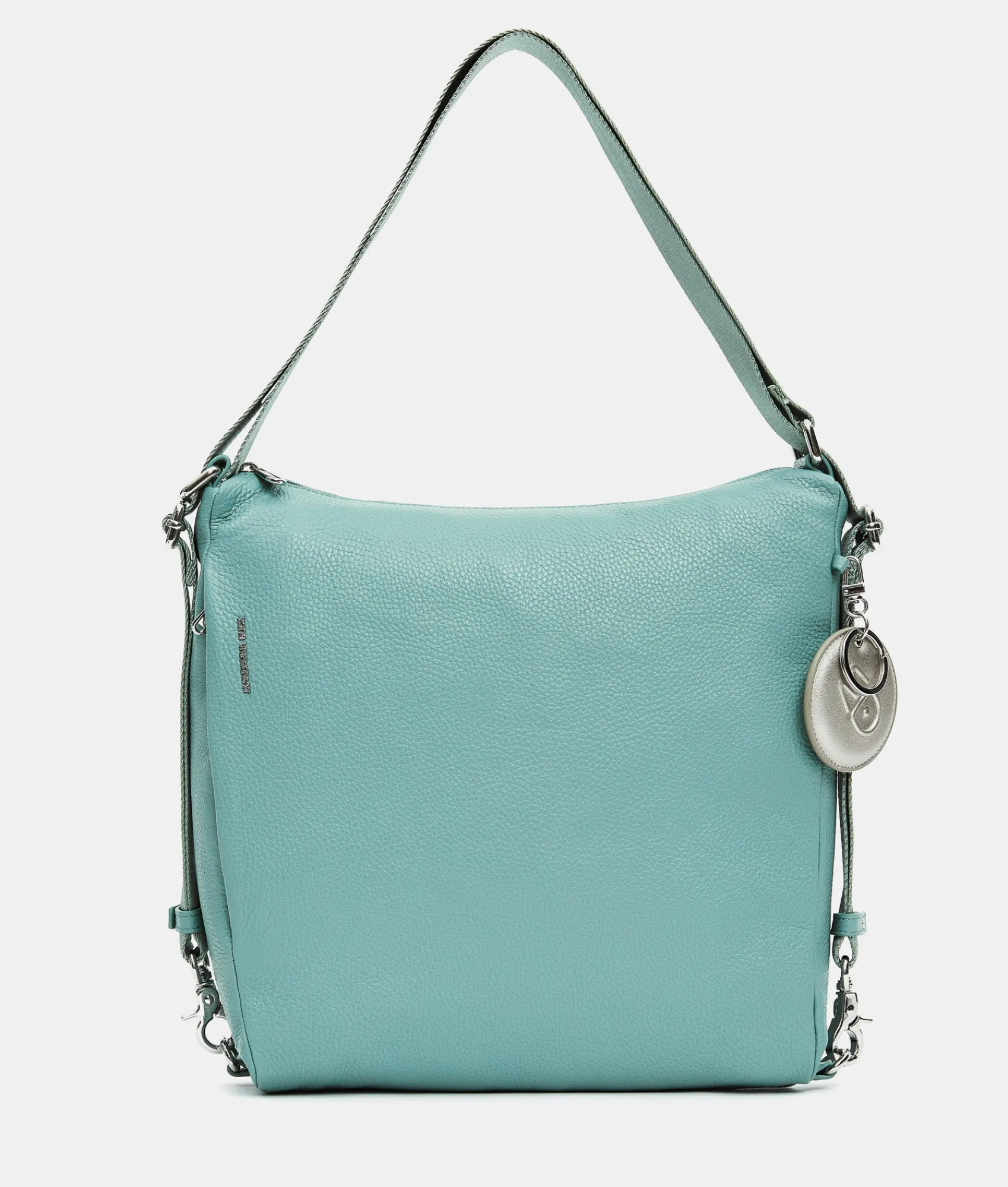 New Mandarina Duck MELLOW LEATHER Shoulder Bag IcebergGreen