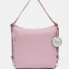 Hot Mandarina Duck MELLOW LEATHER Shoulder Bag LilacRose