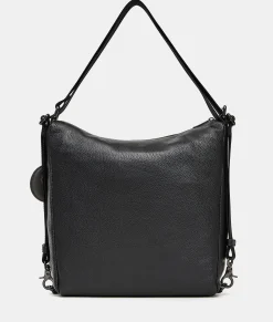 Discount Mandarina Duck MELLOW LEATHER Shoulder Bag Nero