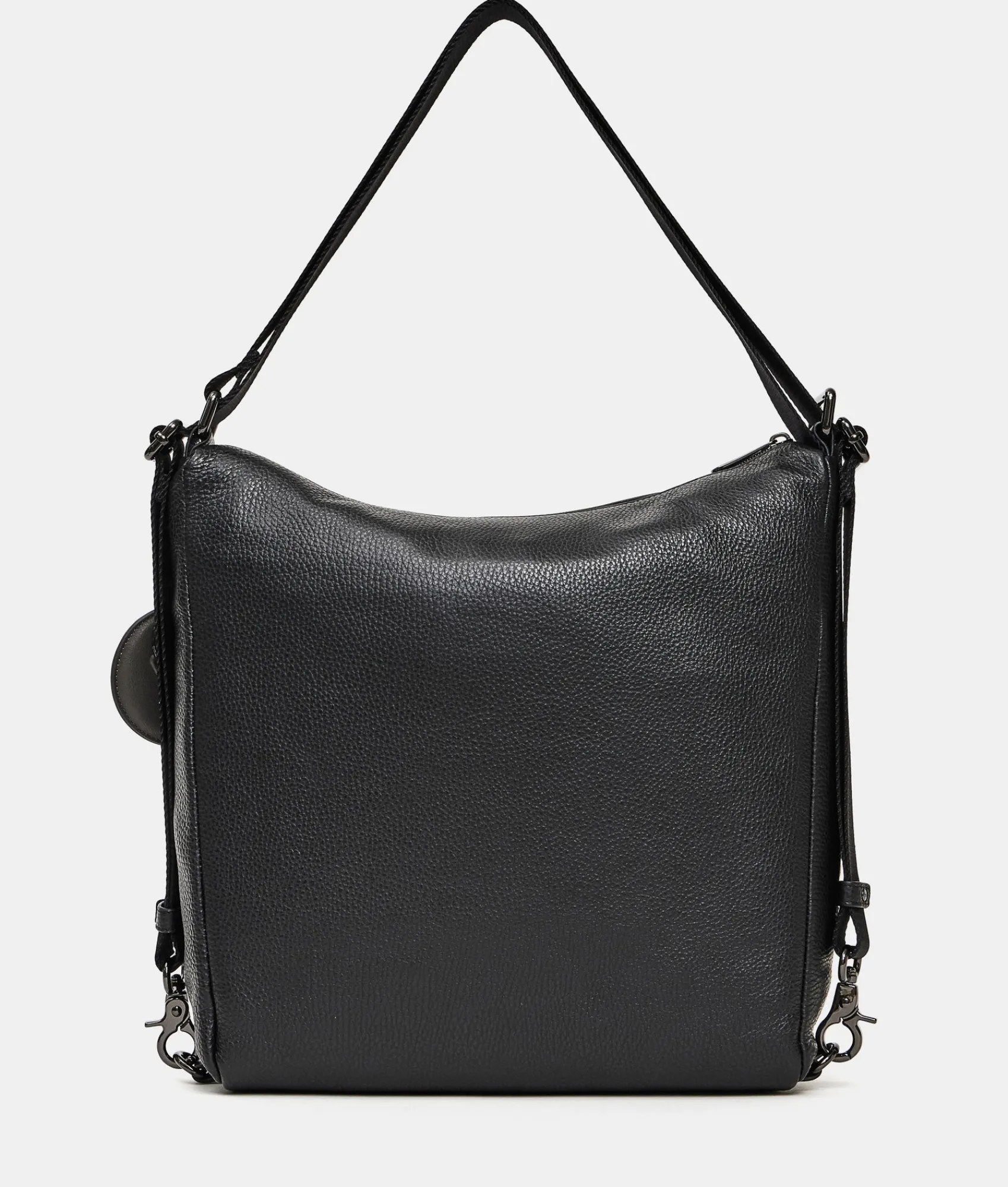 Discount Mandarina Duck MELLOW LEATHER Shoulder Bag Nero