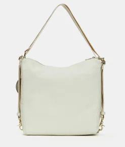 Outlet Mandarina Duck MELLOW LEATHER Shoulder Bag Almond