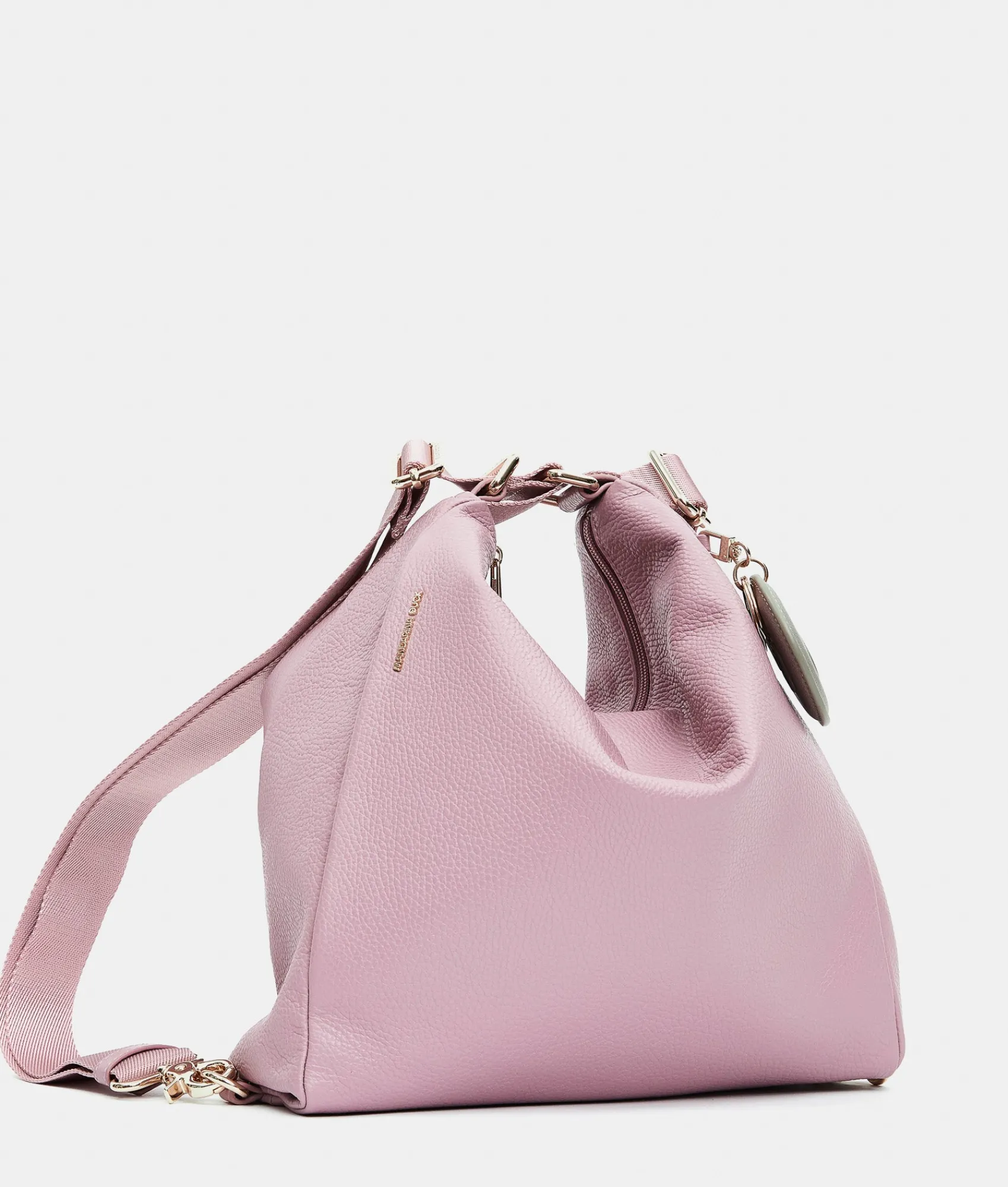 Hot Mandarina Duck MELLOW LEATHER Shoulder Bag LilacRose