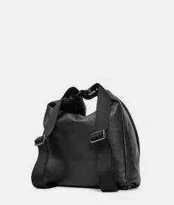 Discount Mandarina Duck MELLOW LEATHER Shoulder Bag Nero