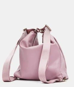 Hot Mandarina Duck MELLOW LEATHER Shoulder Bag LilacRose