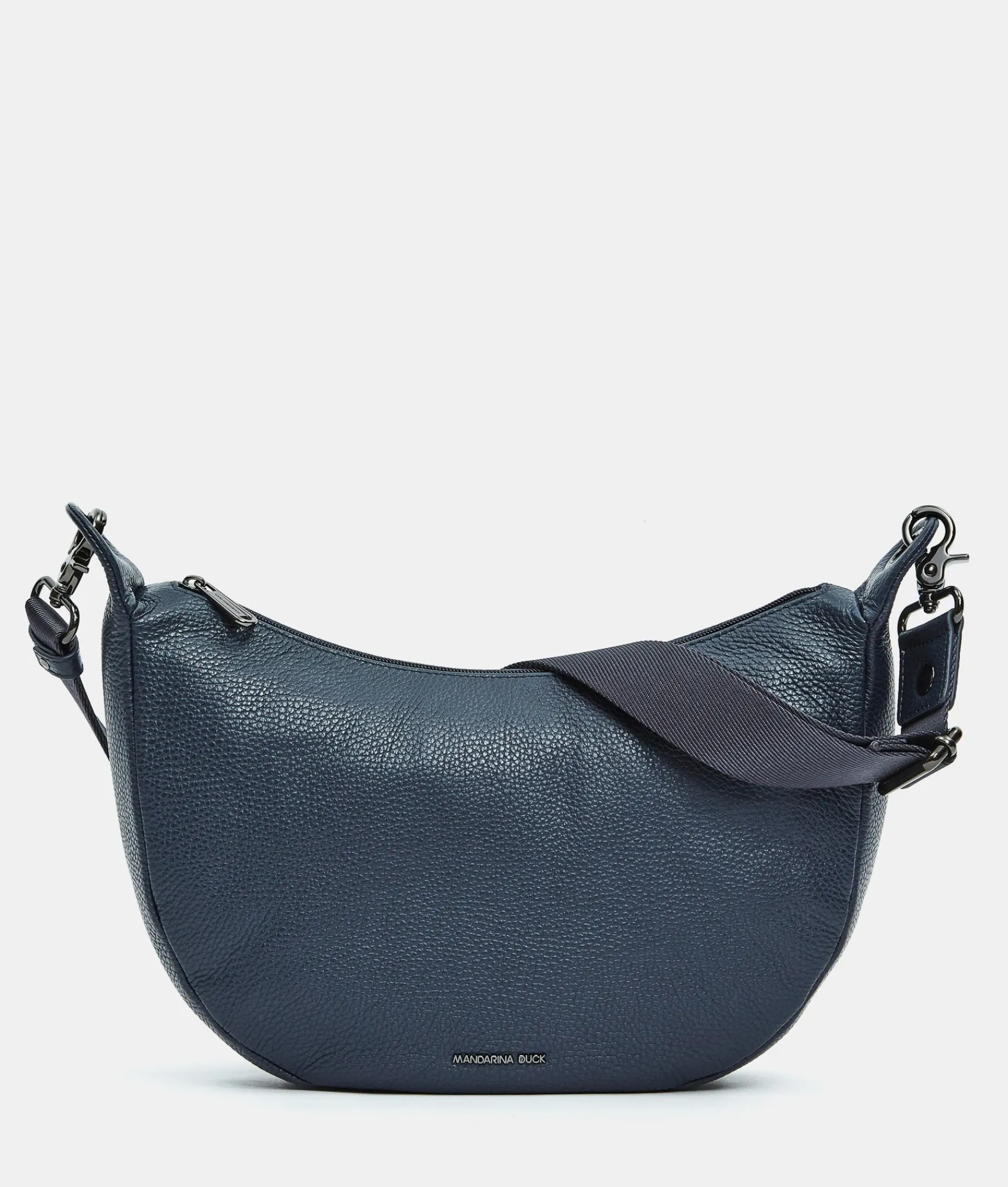 Fashion Mandarina Duck MELLOW LEATHER Small Crossbody Bag DressBlue