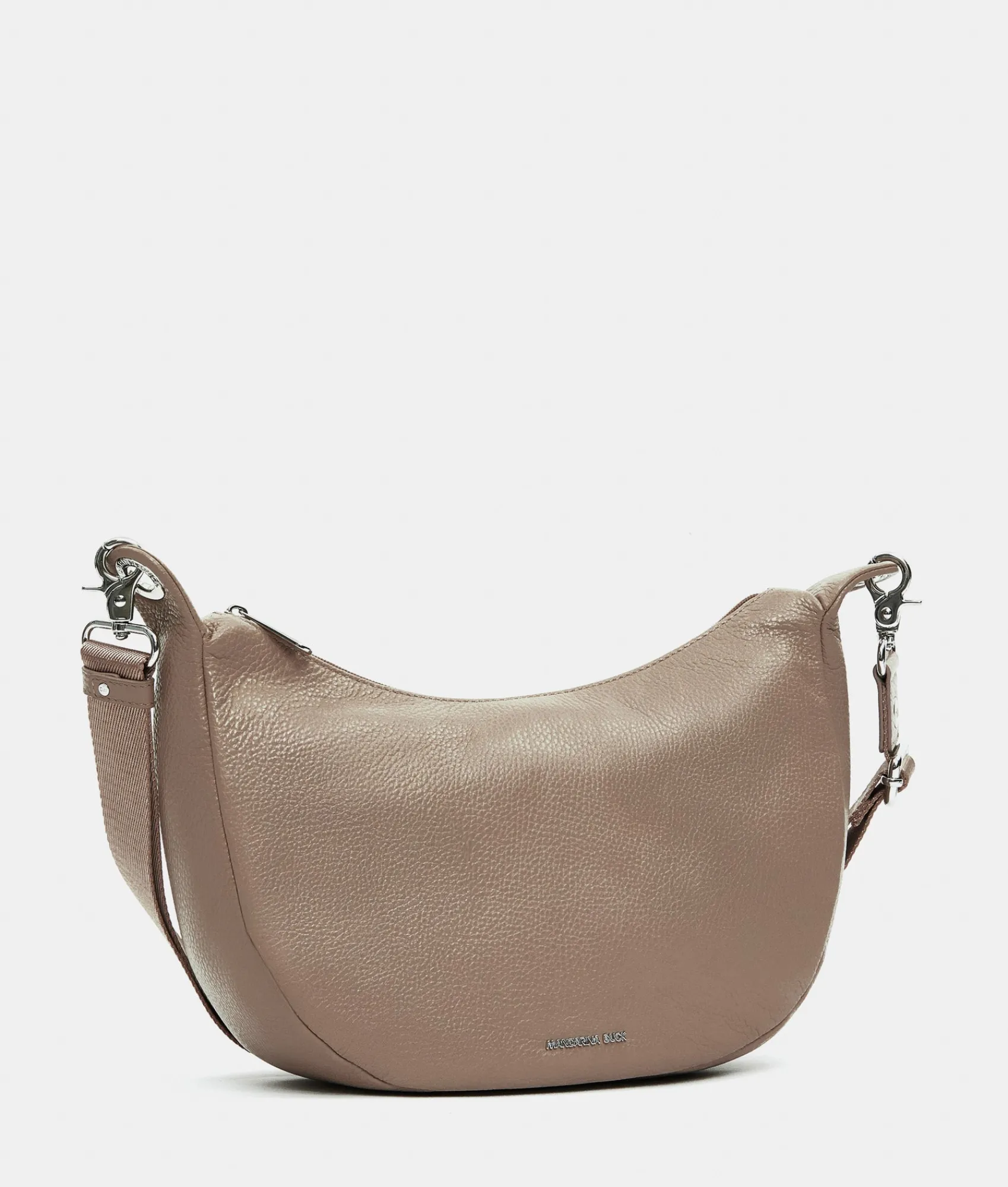 Hot Mandarina Duck MELLOW LEATHER Small Crossbody Bag WarmTaupe