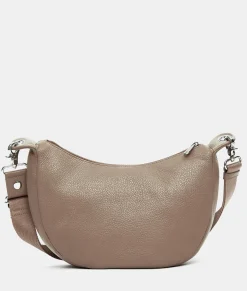 Hot Mandarina Duck MELLOW LEATHER Small Crossbody Bag WarmTaupe