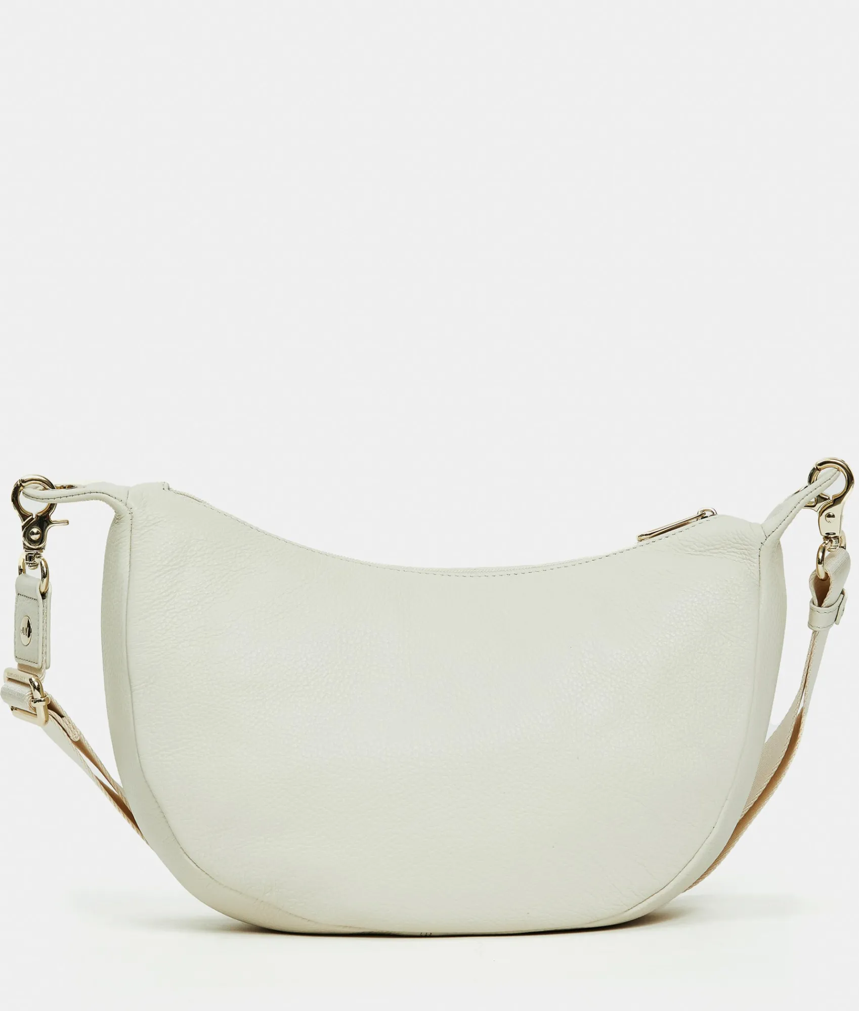 Fashion Mandarina Duck MELLOW LEATHER Small Crossbody Bag Almond
