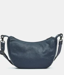 Fashion Mandarina Duck MELLOW LEATHER Small Crossbody Bag DressBlue