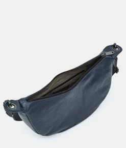 Fashion Mandarina Duck MELLOW LEATHER Small Crossbody Bag DressBlue
