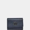 New Mandarina Duck MELLOW LEATHER Wallet DressBlue