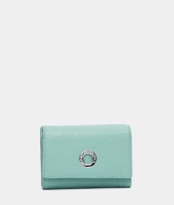 New Mandarina Duck MELLOW LEATHER Wallet IcebergGreen