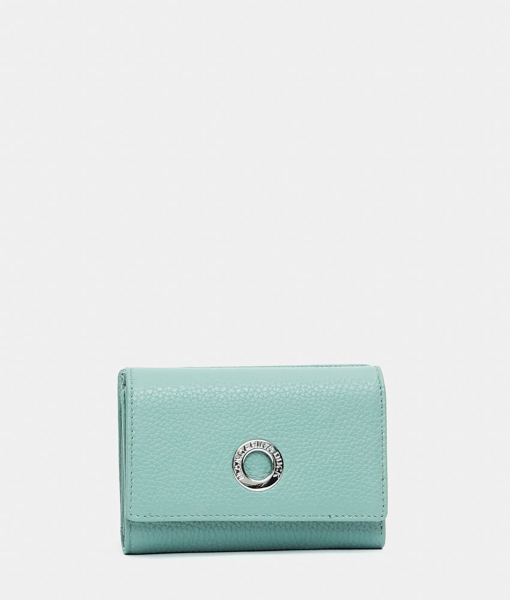 New Mandarina Duck MELLOW LEATHER Wallet IcebergGreen