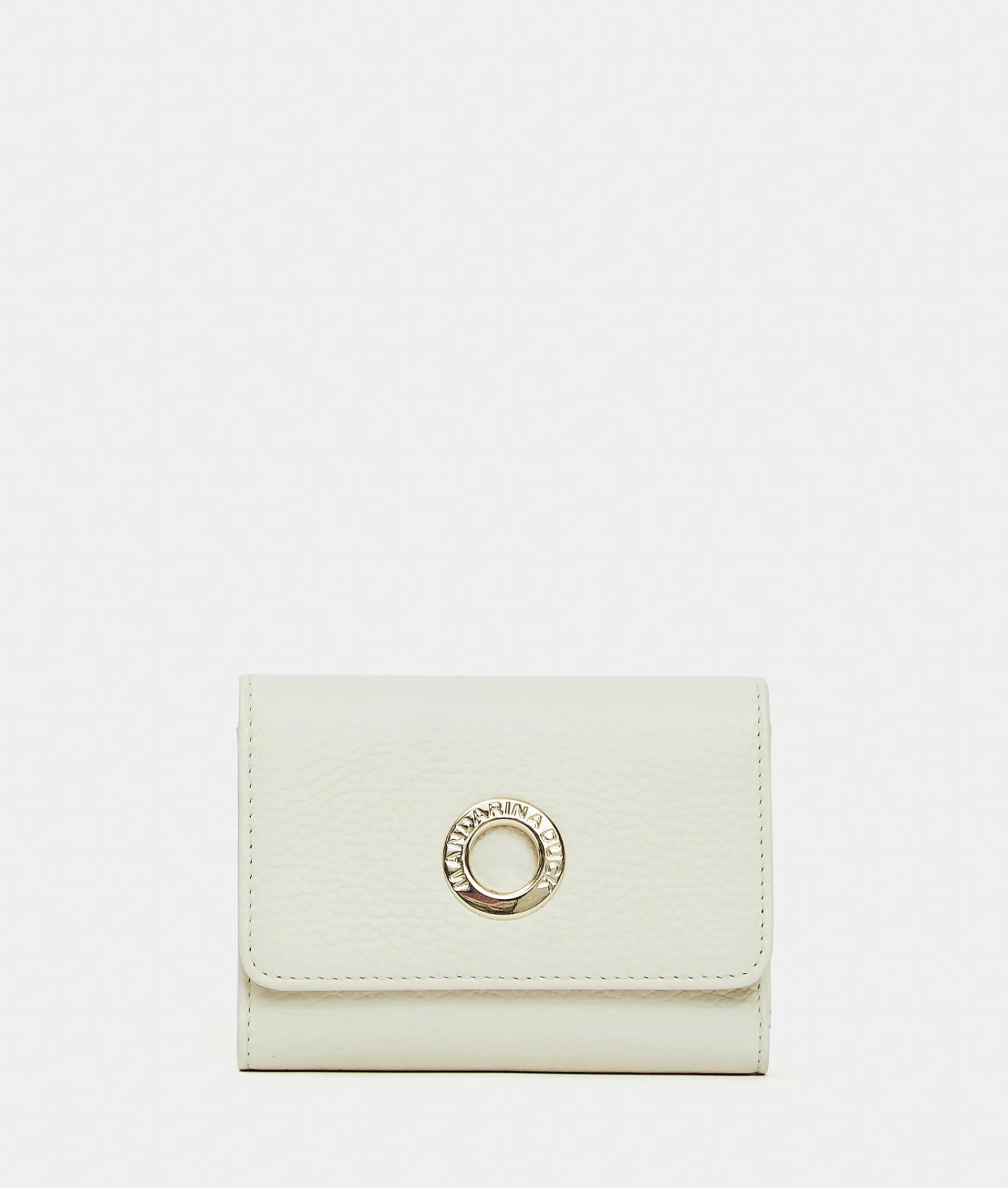 New Mandarina Duck MELLOW LEATHER Wallet Almond