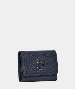 New Mandarina Duck MELLOW LEATHER Wallet DressBlue