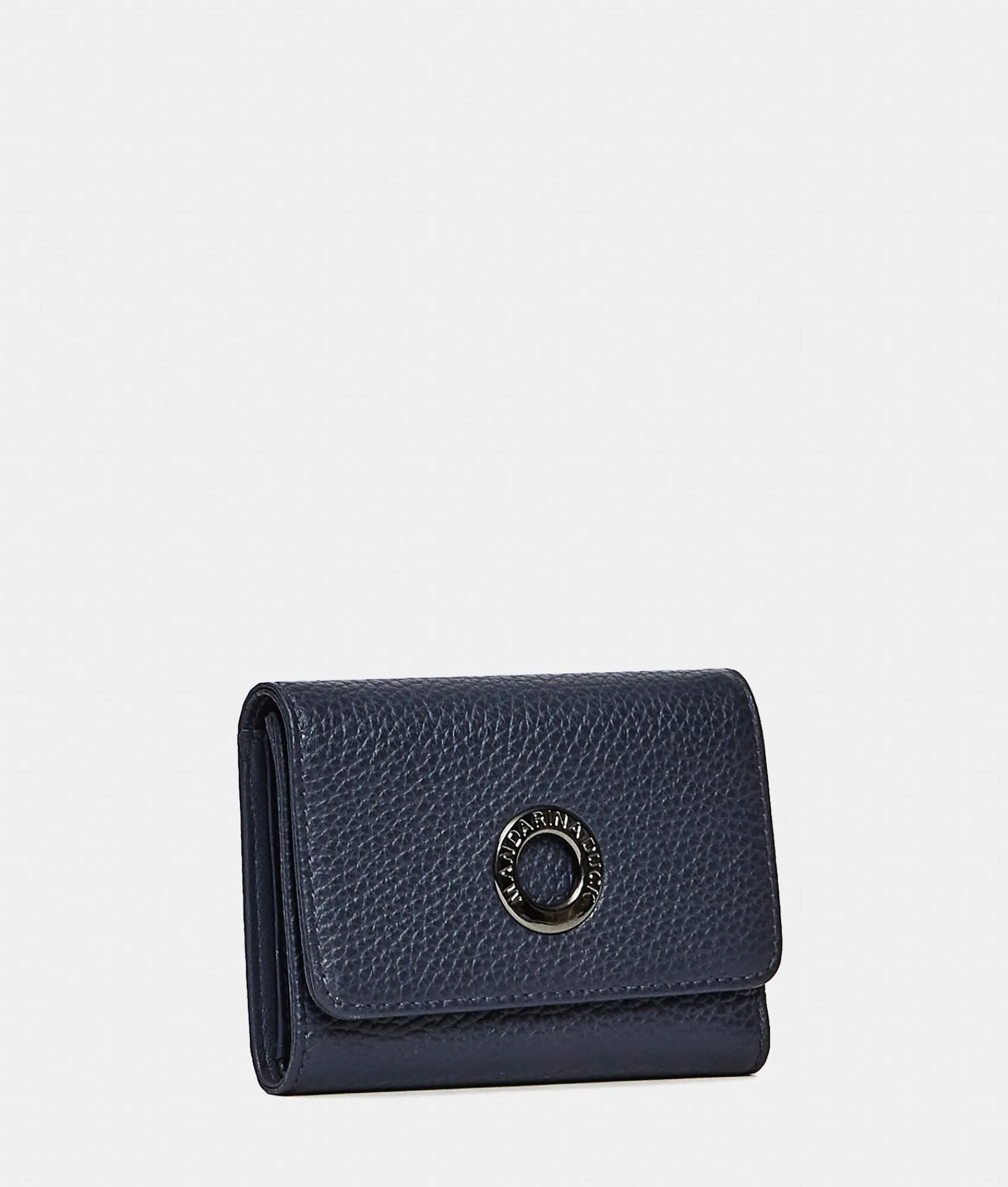 New Mandarina Duck MELLOW LEATHER Wallet DressBlue