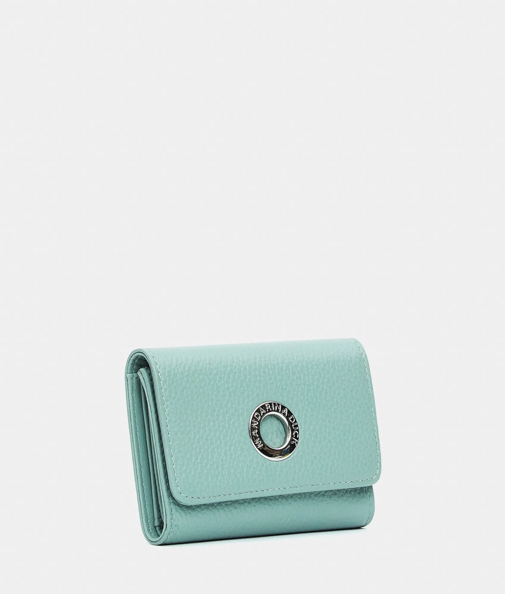 Clearance Mandarina Duck MELLOW LEATHER Wallet IcebergGreen