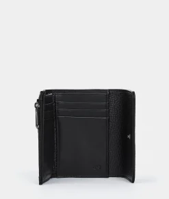 New Mandarina Duck MELLOW LEATHER Wallet Nero