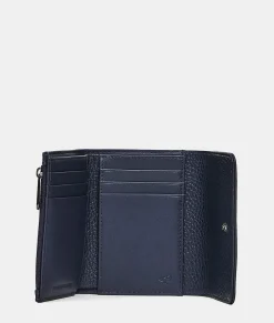 New Mandarina Duck MELLOW LEATHER Wallet DressBlue